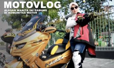 Alasan Wanita Ini Gabung di Komunitas Motor