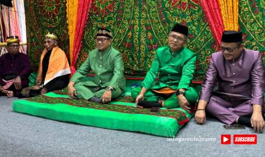 Ketua DPRD Kota Gorontalo Hadiri Prosesi Adat Moloopu Wakil Walikota Gorontalo