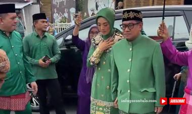 Wakil Walikota Gorontalo Ikuti Prosesi Adat Moloopu dengan Khidmat