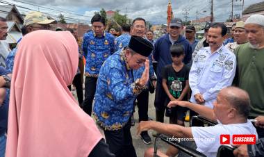 Tinjau Lokasi Banjir, Walikota Pastikan Bantuan dan Evakuasi berjalan lancar