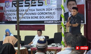 Syamsir Tuntaskan Rangkaian Reses Masa Sidang Ketiga di Bongoime